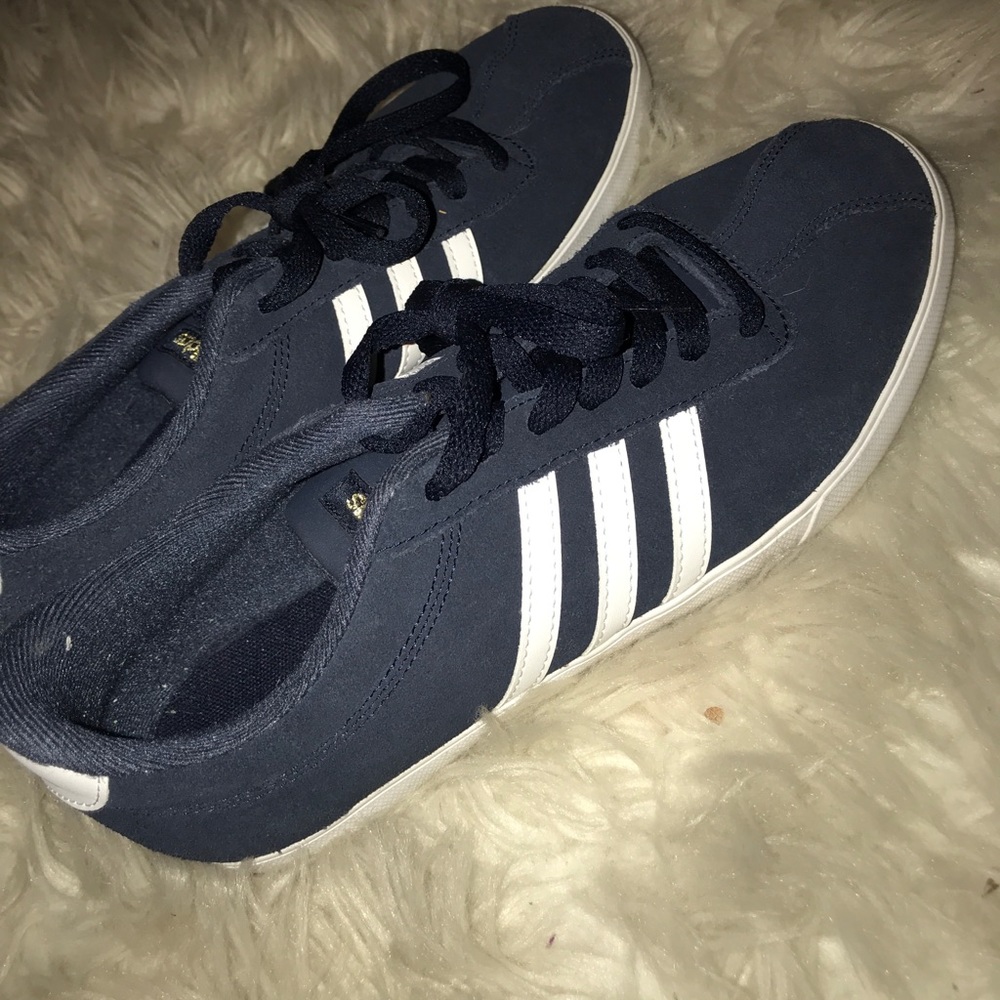 Blue adidas sneaker